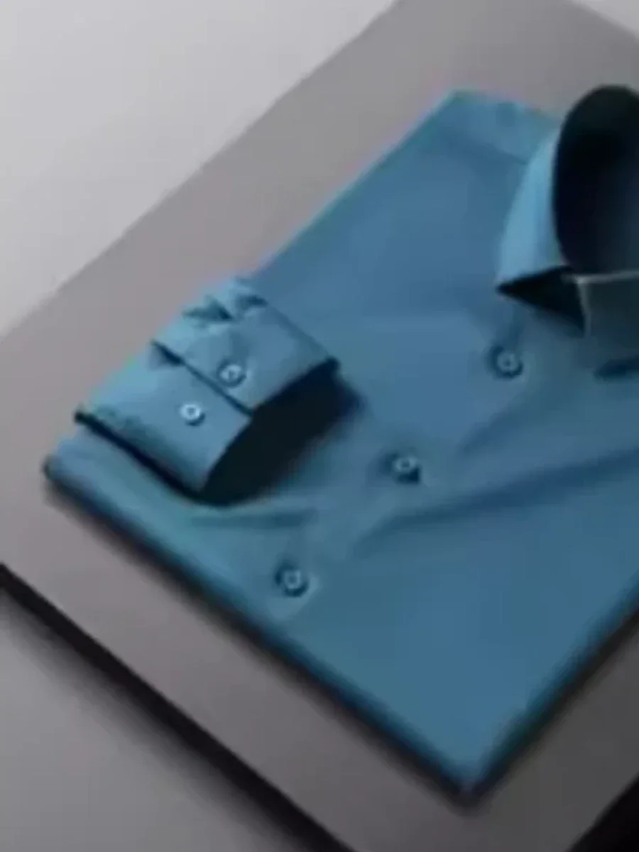 Teal Long Sleeve Casual Shirt