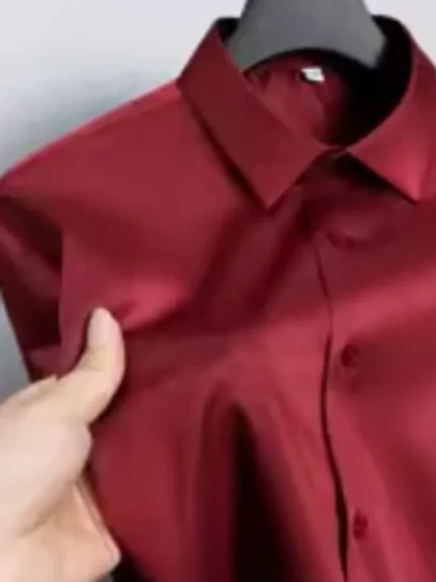 Glossy Non-Iron Summer Shirt