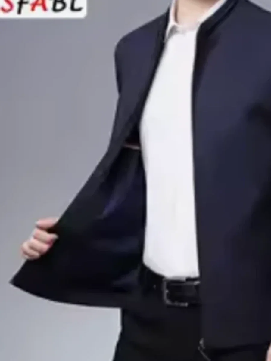 Solid Casual Spring Jacket