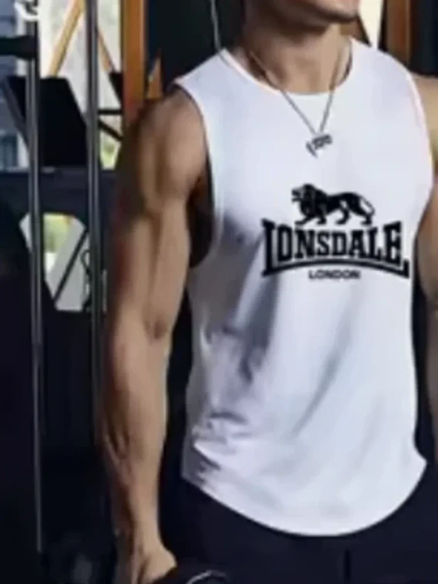 Lion Print Summer Vest